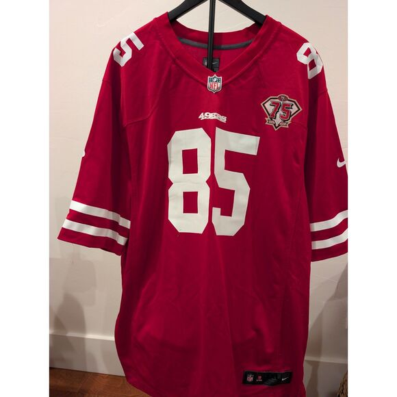 Nike NFL 49ers George Kittle Jersey – 3XL On Field 75th Anniversary - Picture 2 of 9